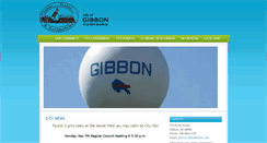 Desktop Screenshot of cityofgibbon.org